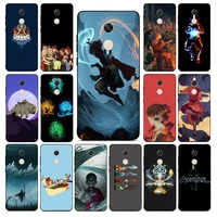 fhnblj max avatar the last airbender phone case for redmi note 4 5 7 8 9 pro 8t 5a 4x case