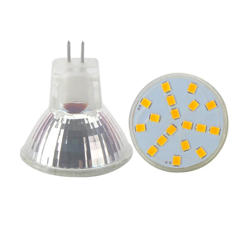 10 шт./лот Mr11 Светодиодная лампа 35 мм диаметр 2 Вт 4 5 7 9 2835 SMD AC DC 12 В яркая мини