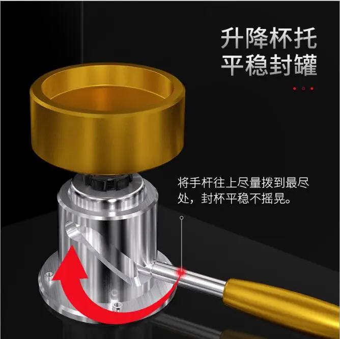 Milk tea shop commercial manual can plastic cup bubble beverage sealing machine | Food Processors