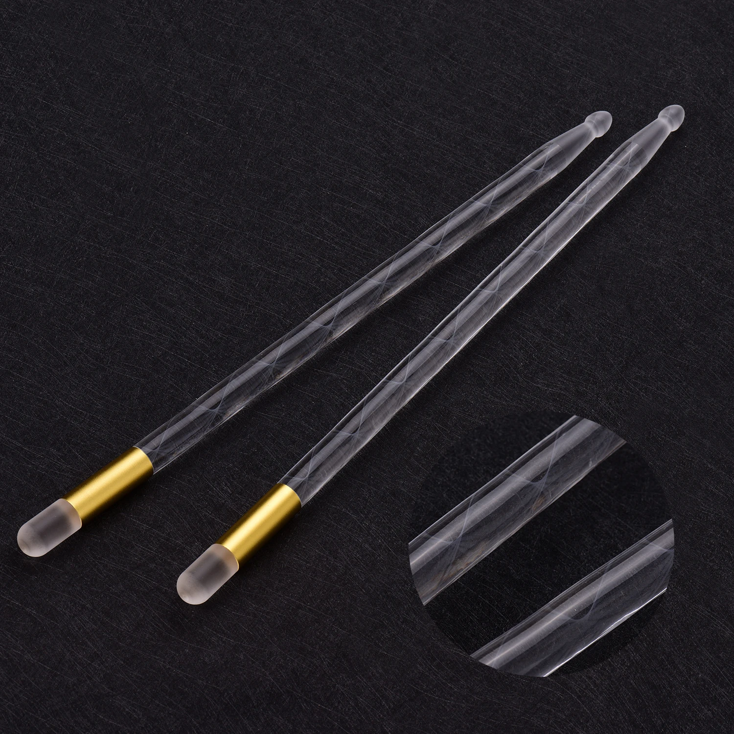 Пару 5A голени нейлон барабанные палочки светильник до джазовая барабанная