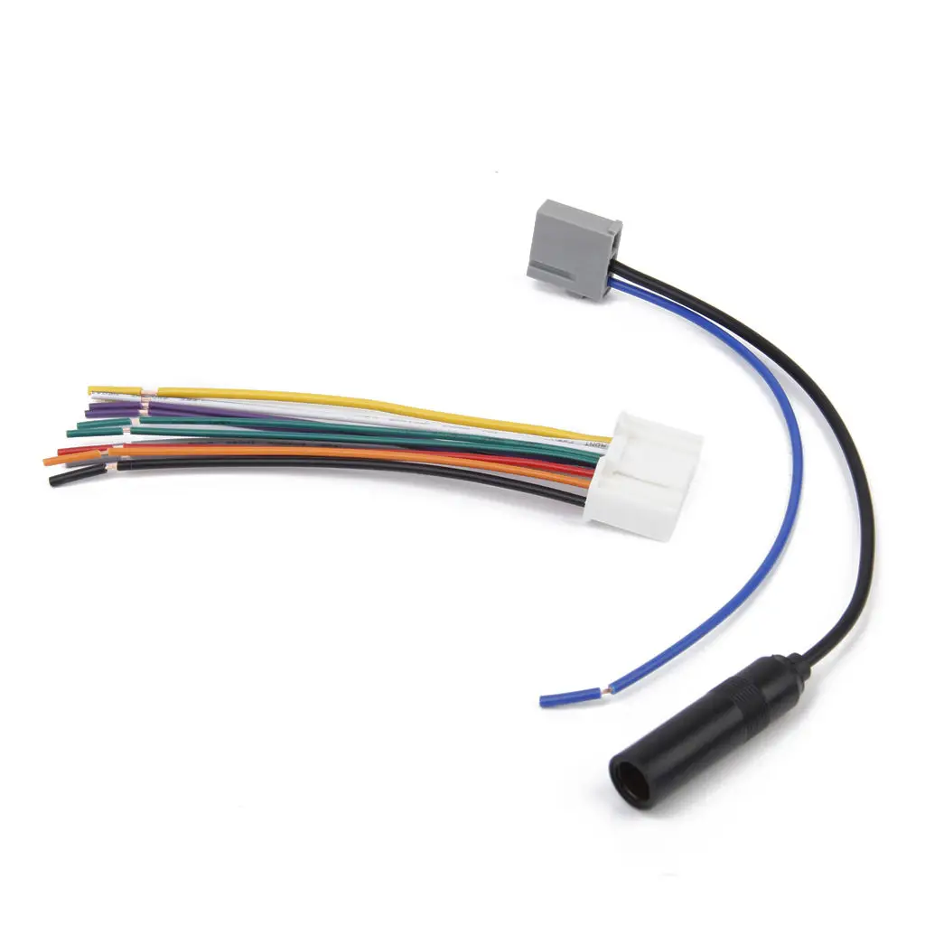 

Car Vehicle Audio Cable Radio Wire Harness W/ FM Antenna For