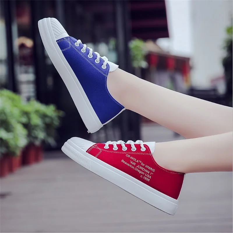 

Sneakers Women's Fashion 2021 Canvas Shoes Women Vintage Tennis Female Shoes Girl Flat Shoes Student Board Shoes Zapatos Mujer