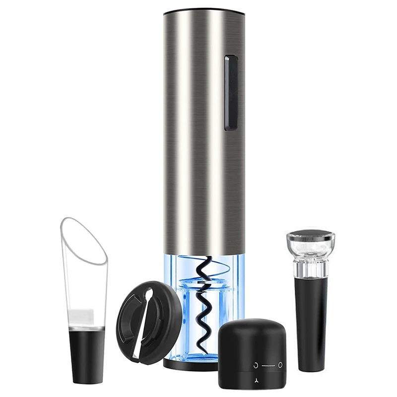 

Электрический штопор, Электронный штопор, автоматический Электрический штопор с ножом для фольги, штопор для вина