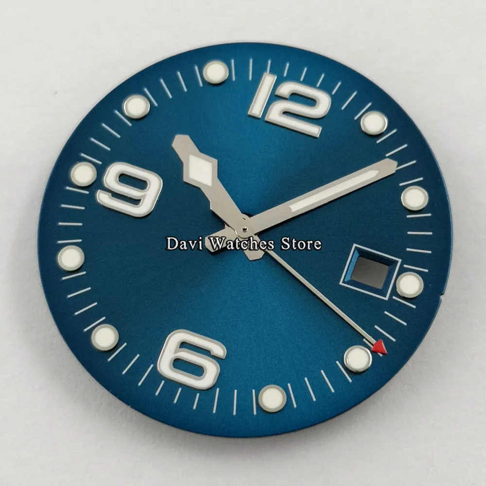 

Циферблат для часов, синий, 31,5 мм, автоматический механизм Miyota 8215 821A 8205 DG2813/3804