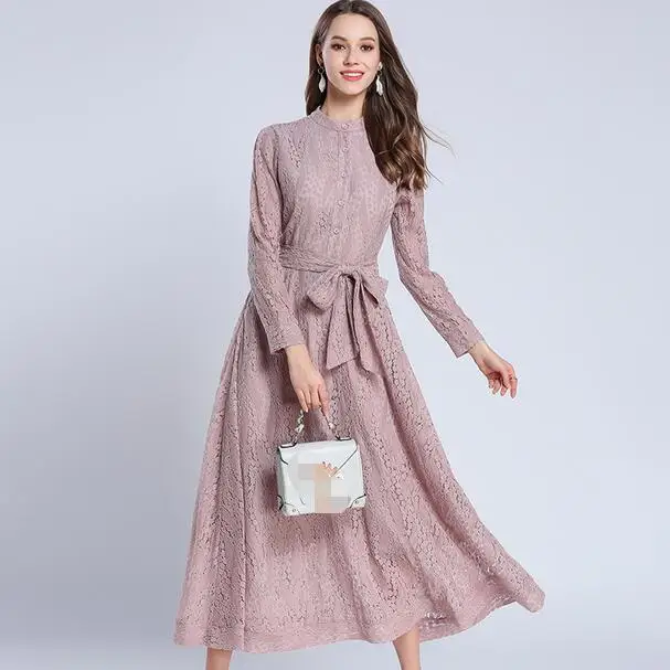 Офисные женские платья Новое кружевное платье качественные вечерние