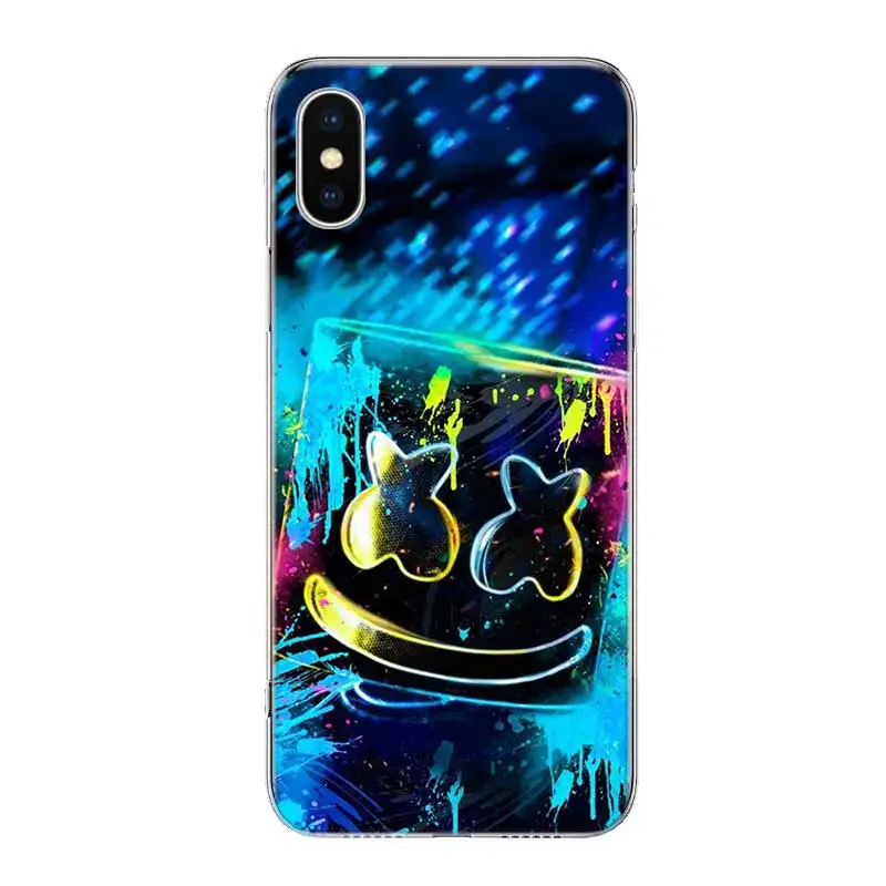 DJ Marshmello Fundas силиконовый чехол для телефона Apple iPhone 11 Pro 6 6S 7 8 Plus + X 10 Ten XS MAX XR 5 5S SE Heart