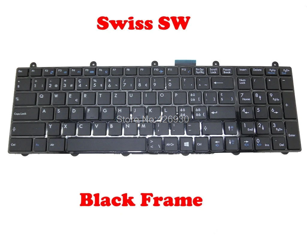 Клавиатура для ноутбука MSI GT60 0NC 0ND 0NE 0NF 0NG 2OC 2OD 2bo 2OK 2PE 2QD HU Венгрия IT Италия Swiss TR турецкий Португалия PO