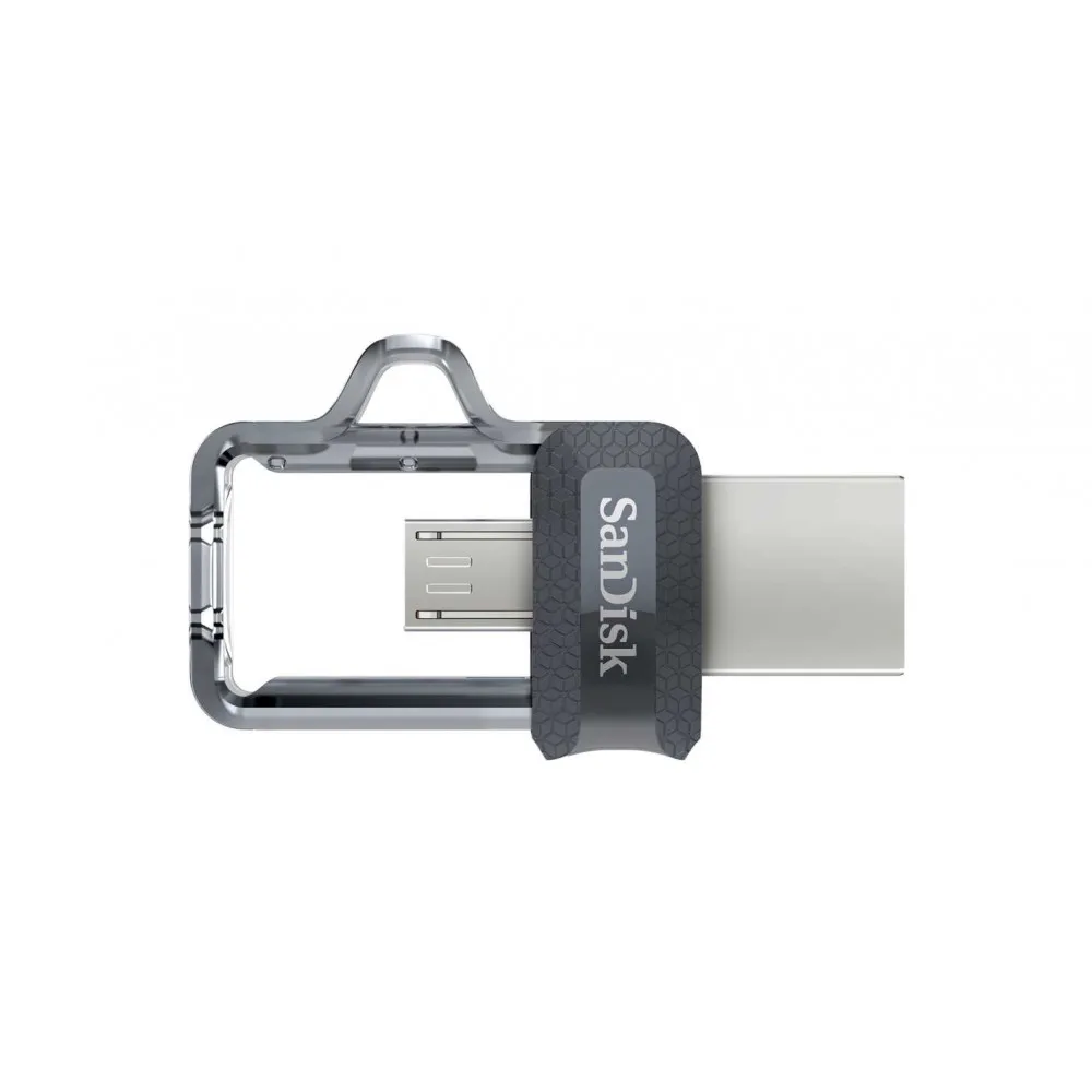 Флеш накопитель Sandisk SanDisk Ultra Dual Drive m3.0 64GB Grey & Silver|USB флэш-накопители| |