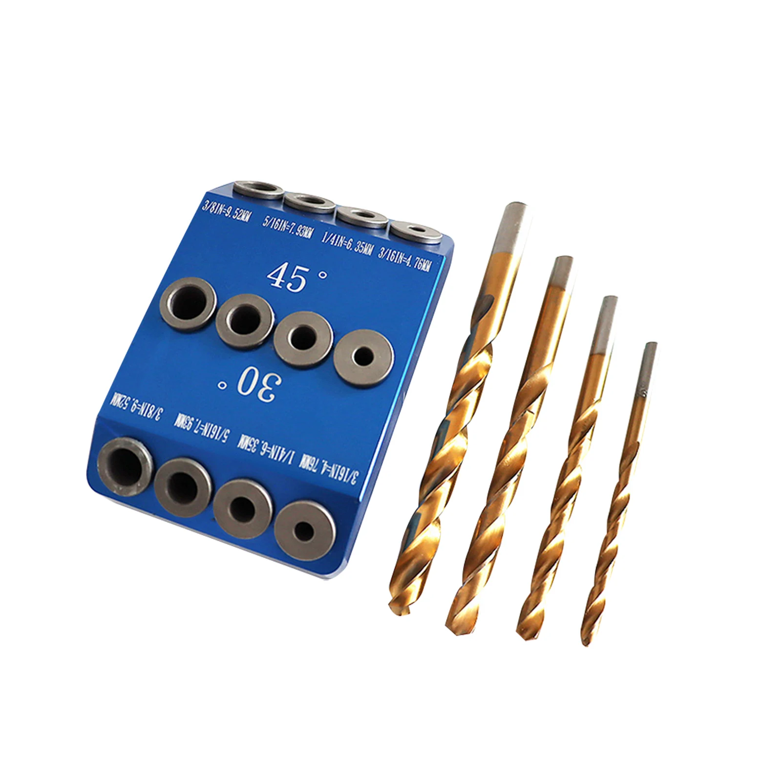 

For Cable Railing Hole Locator Template Jig 45 30 Angled 90 Degree Horizontal DIY Tools Accurate Portable Drill Guide Kit