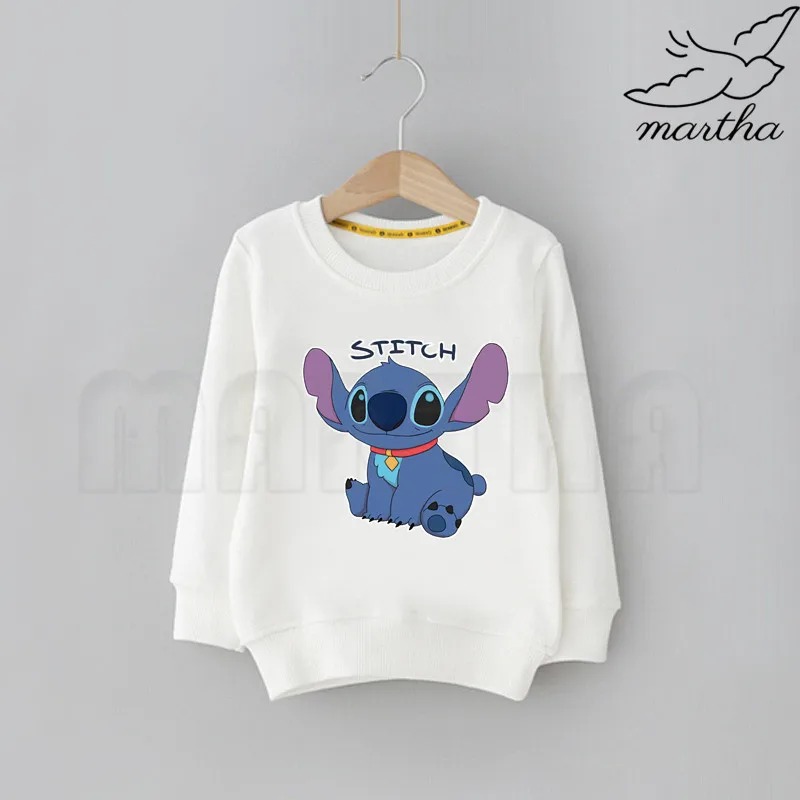 Детский Милый Забавный свитер с героями мультфильмов «Angry Stitch», одноцветные кофты с капюшоном, модные толстовки с длинными рукавами для мальчиков и девочек