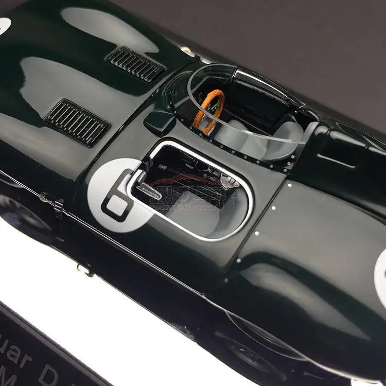 Винтажный литой металл 1/43 Jaguar d-типа Автомобильный дисплей коллекция моделей игрушек для детей