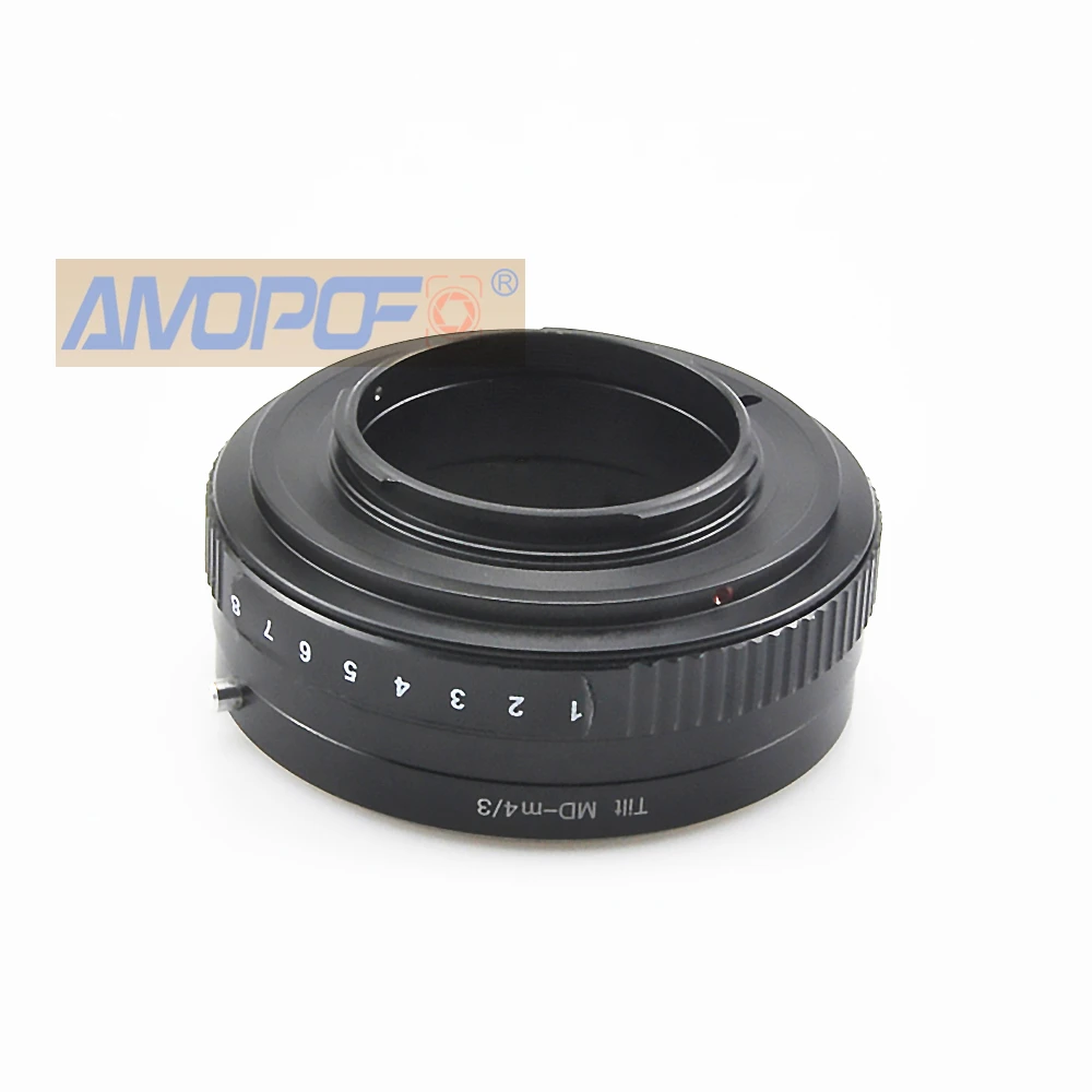 Переходник MD к M4/3 для объектива с наклоном объектив креплением Minolta MC креплению