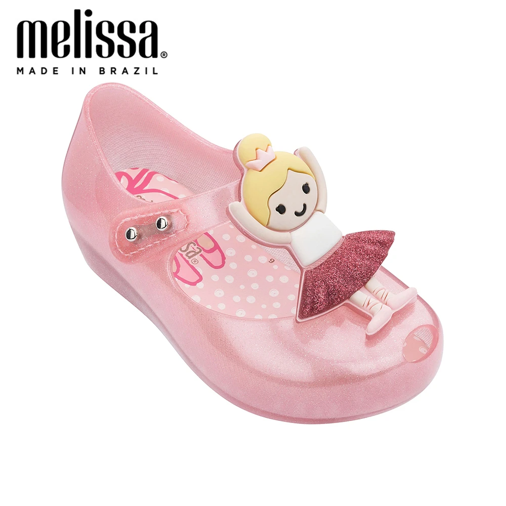 Мини босоножки Melissa для девочек ультралегкие желейные туфли 2020 Летняя детская