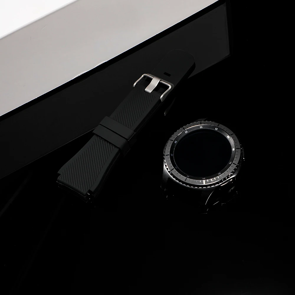 Ремешок для samsung galaxy watch 46 мм 42 браслет Gear s3 Frontier active 2 amazfit gtr/gts bip huawei gt 2/2e 20/22 |