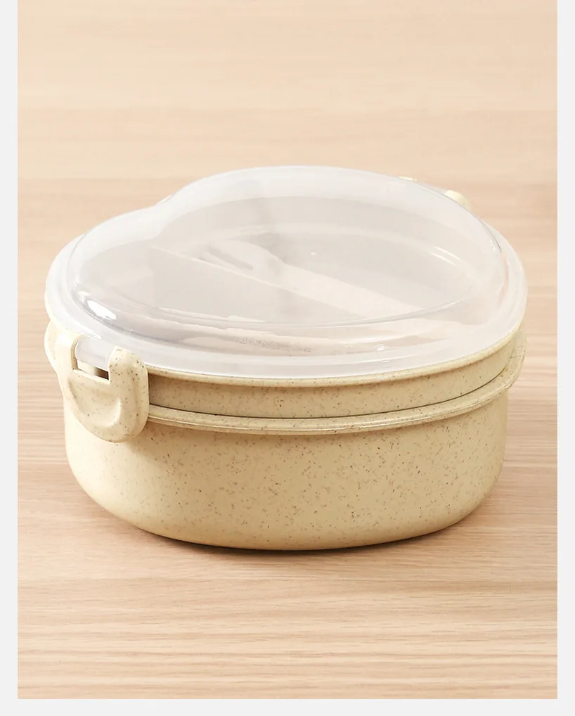 Бенто бокс в форме сердца с подогревом для детей|Коробки обеда| |