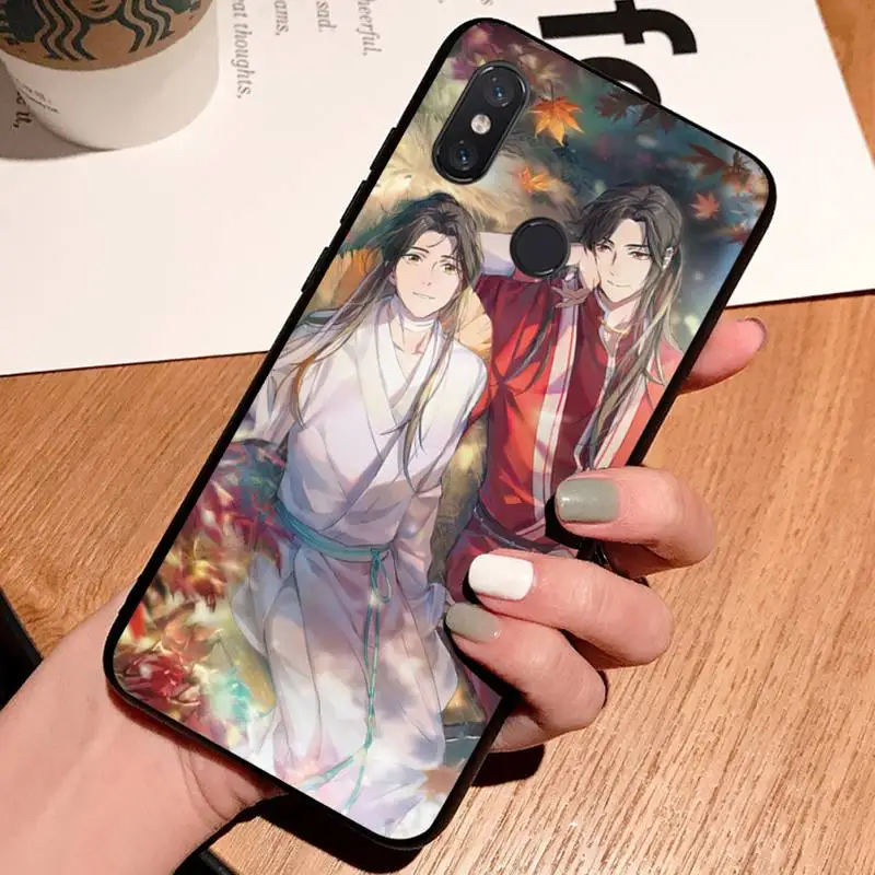 

Heaven Official's Blessing chinese anime Phone Case For Xiaomi Redmi note 7 8 9 t k30 max3 9 s 10 pro lite Anti-fall cover