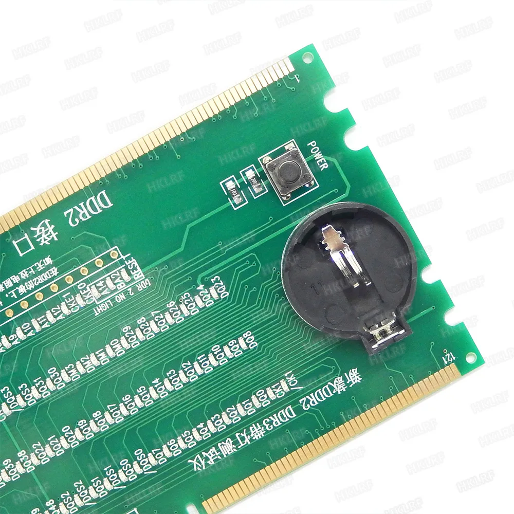 DDR2 DDR3 2 в 1 освещенный тестовый er с светильник для настольной материнской платы