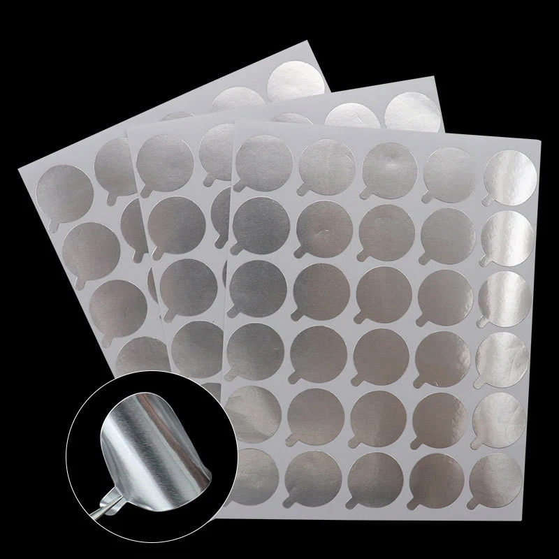 300 шт. Одноразовые Клей для ресниц держатель Фольга паллет наращивание клеевые