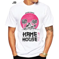 fpace kame house print t shirt fashion cool o neck hattori hanzo mens t shirt short sleeve casual men clothing