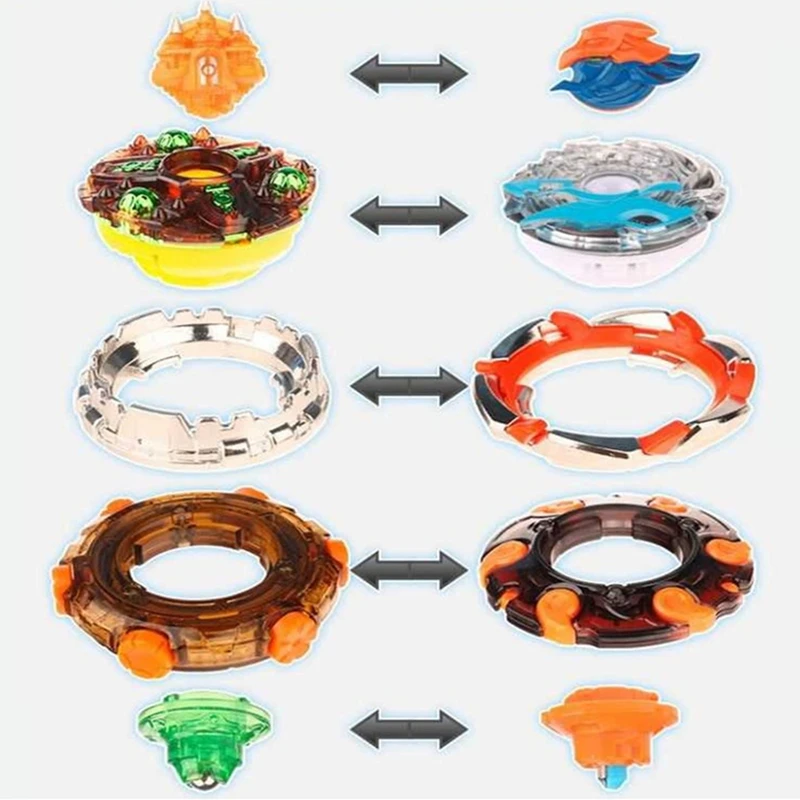 

Infinity Nado Gyro Toy Battle king Special Magnetic Unlimited Recycling Acceleration Refit Spinning Top Flip Launcher Kids Gifts