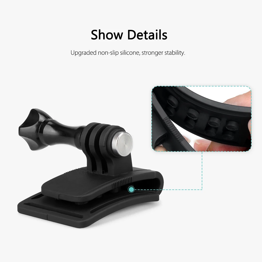 Комплект кронштейнов с зажимом для шляпы Vamson адаптером винтовой головкой и