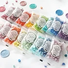 100 шт. Сургучные бусины для сургучной печати для карт, конвертов, свадебных приглашений, подарок на день рождения, винные пакеты, запечатывание писем