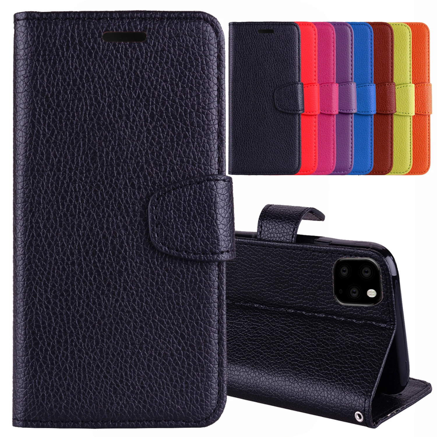 Кожаный чехол подставка для samsung galaxy Note 8 9 10 20 Plus|Чехлы-портмоне| |