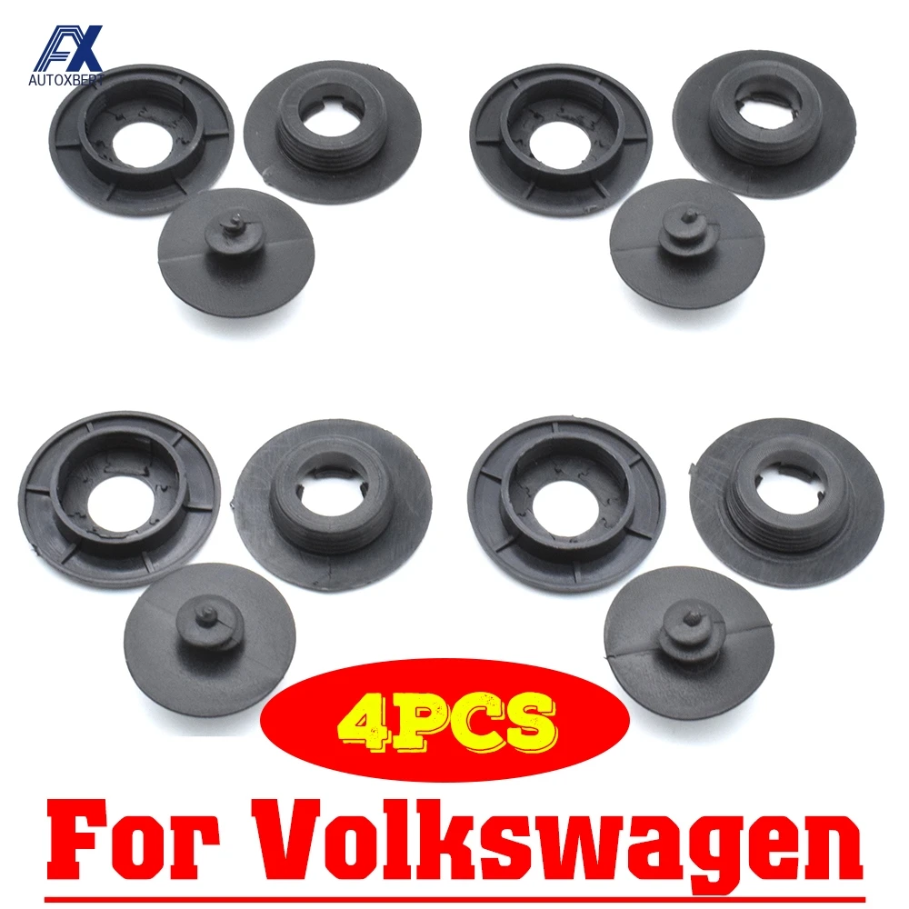 4 шт. криплений для машинных половиков VW Все модели ковер крепежные зажимы