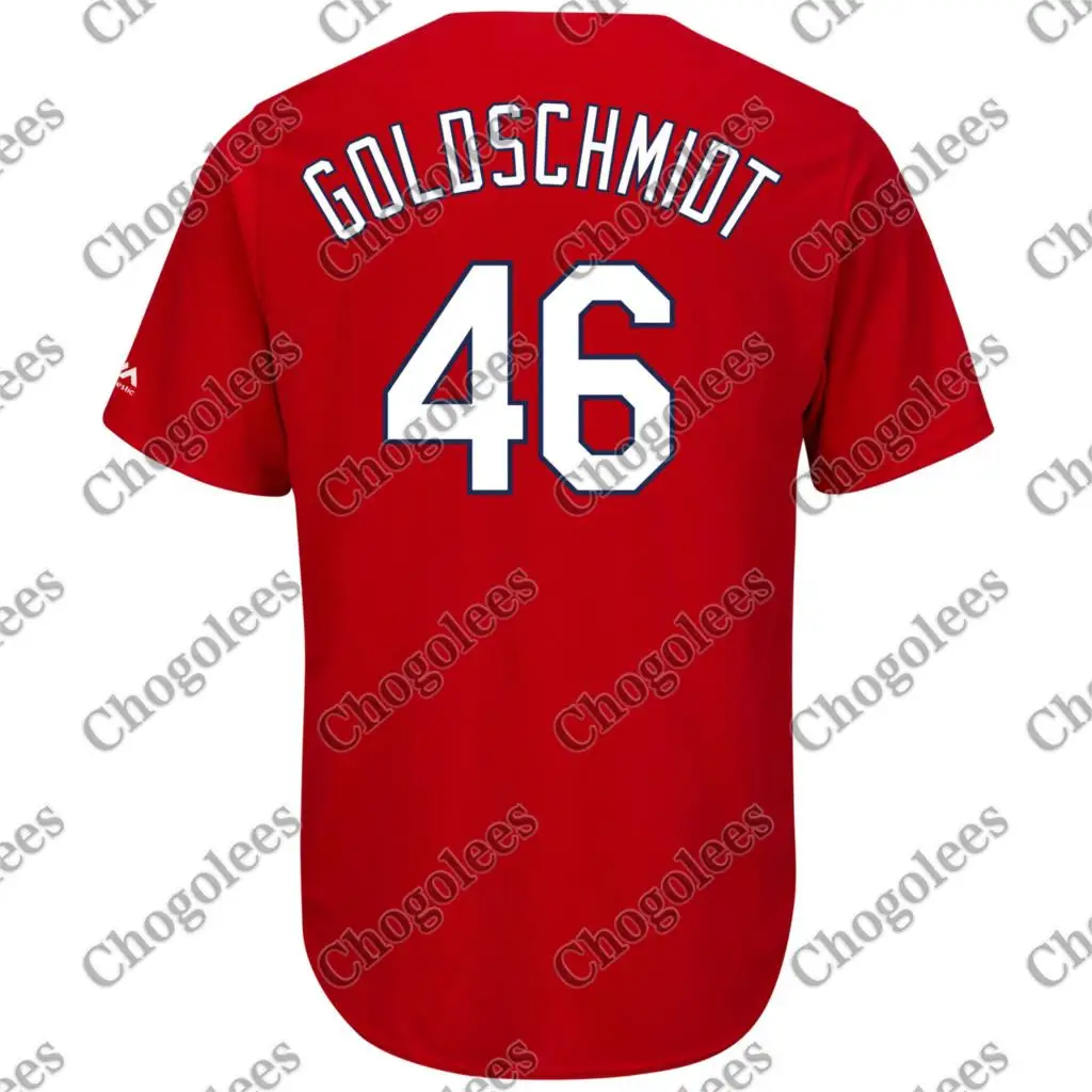 

Baseball Jersey Paul Goldschmidt St. Louis Majestic Alternate Cool Base Player Jersey - Scarlet