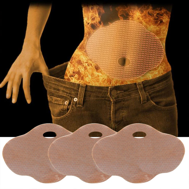 5pcs Fat Burning Slim Patch Weight Loss Stickers Wonder Patch Abdomen Treatment Belly Navel Big Belly Slimming Stickers