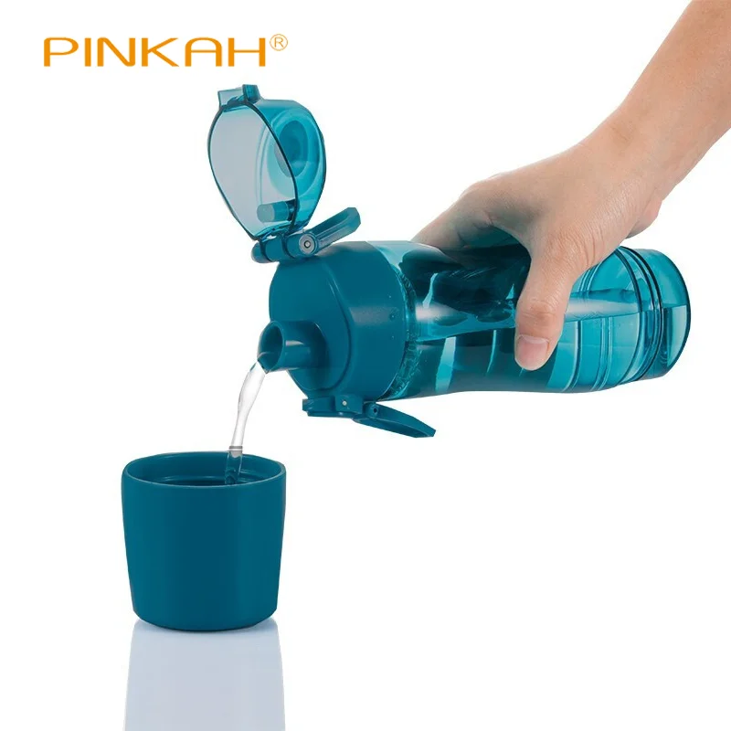 Pinkah 570 мл пластиковый чайник для воды креативная Герметичная Бутылка занятий