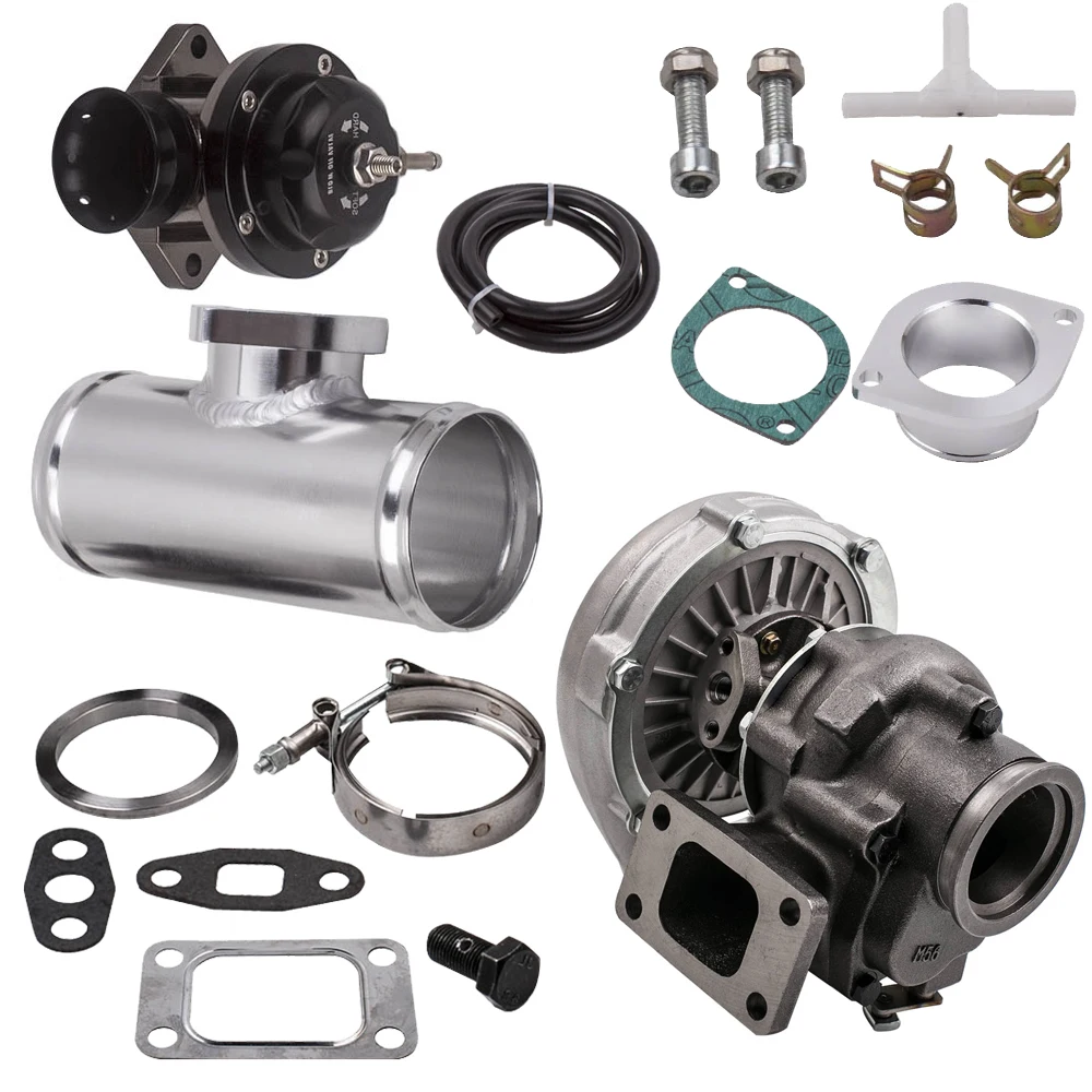 Турбокомпрессор T3 T4 турбокомпрессор T04E A/R &amp 30 PSI повышающего ТИПА RS с выдувным