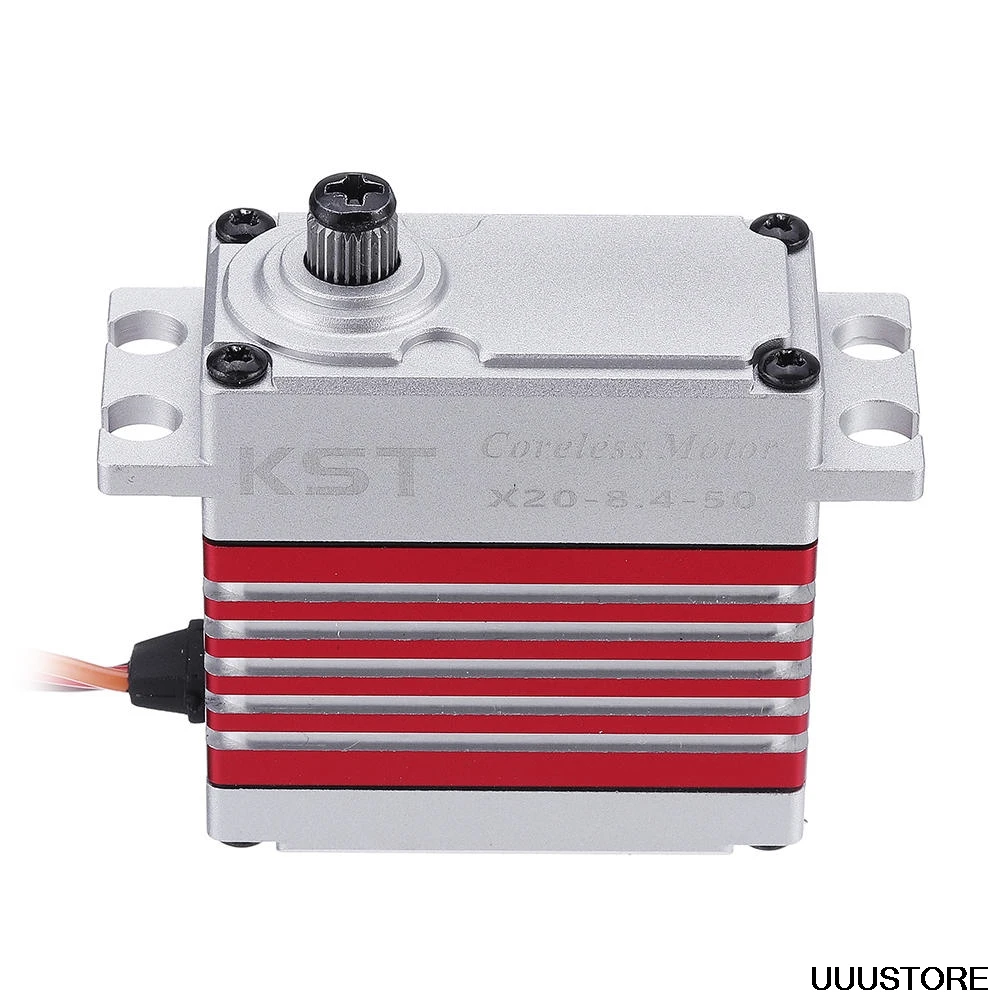 

Цифровой сервопривод KST X20-8.4-50 45 кг с большим крутящим моментом, металлическая Шестерня для ветра, радиоуправляемого самолета, радиоуправляемого робота