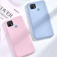 shockproof tpu phone case for oppo a15 case protector for oppo a15s cover original soft candy colors case oppo a15 a 15 s capa