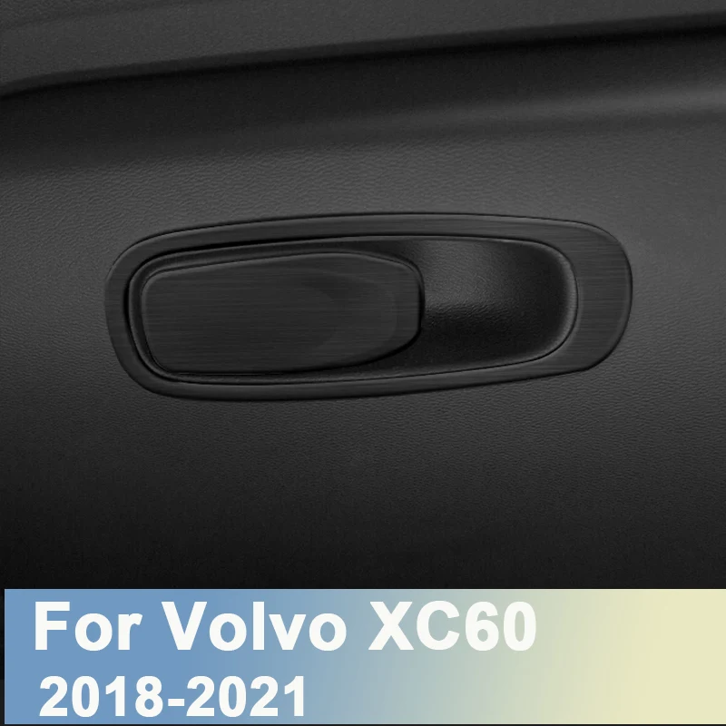Для Volvo XC60 2018 2019-2021 из нержавеющей стали автомобиля пилота для хранения ящик