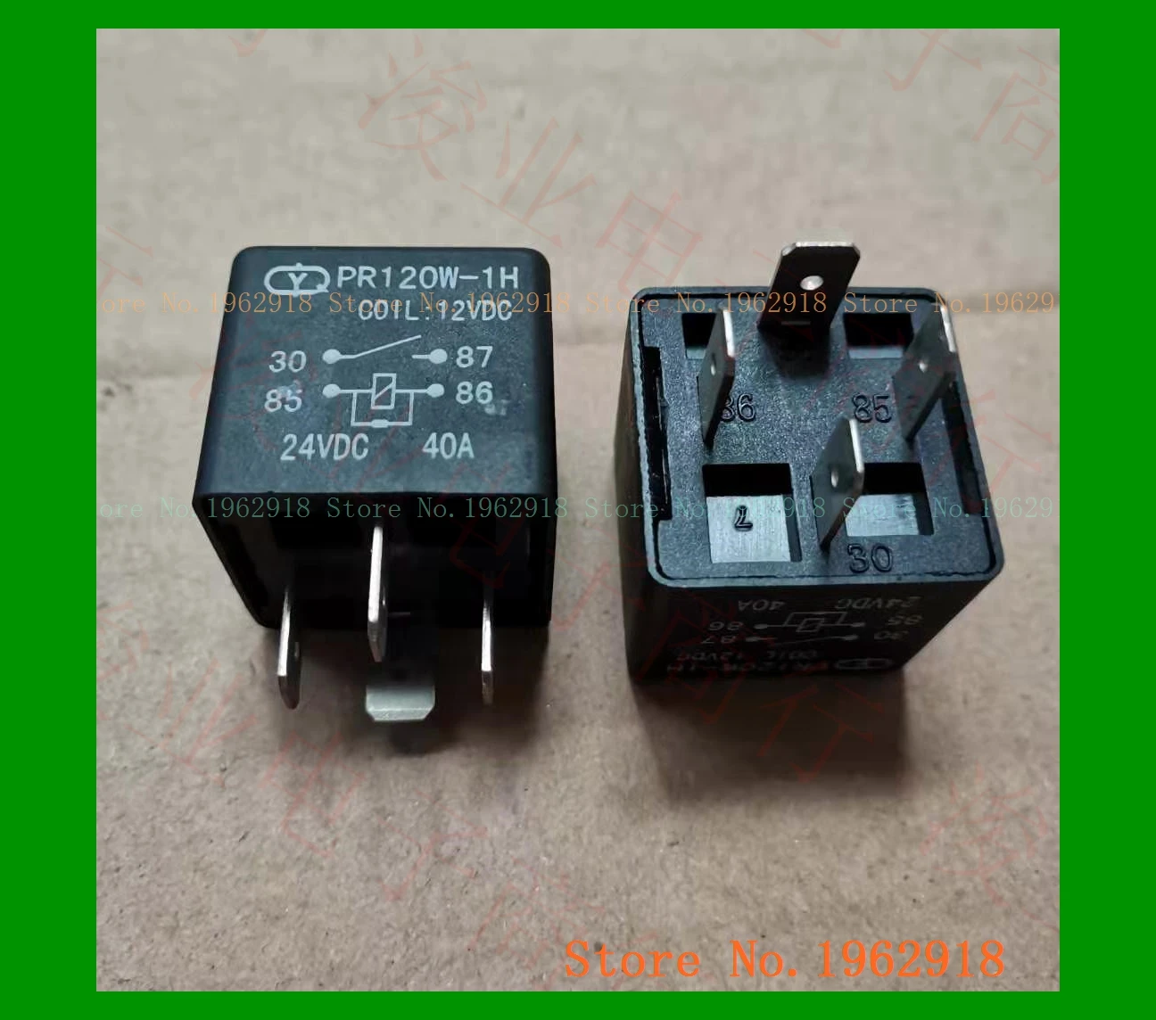

PR120W-1H 12VDC 4 HFV4 012-1H1GR