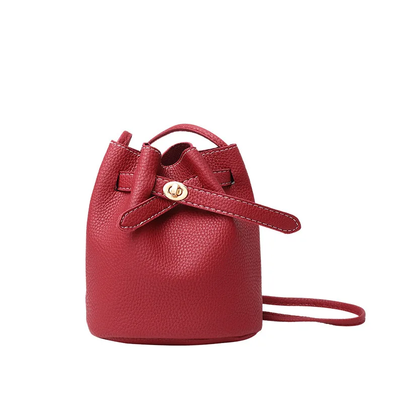 

Popular Womens Handbags 2021 New Fashion Trend One Shoulder Slung Practical Bucket Women's Bag Purses