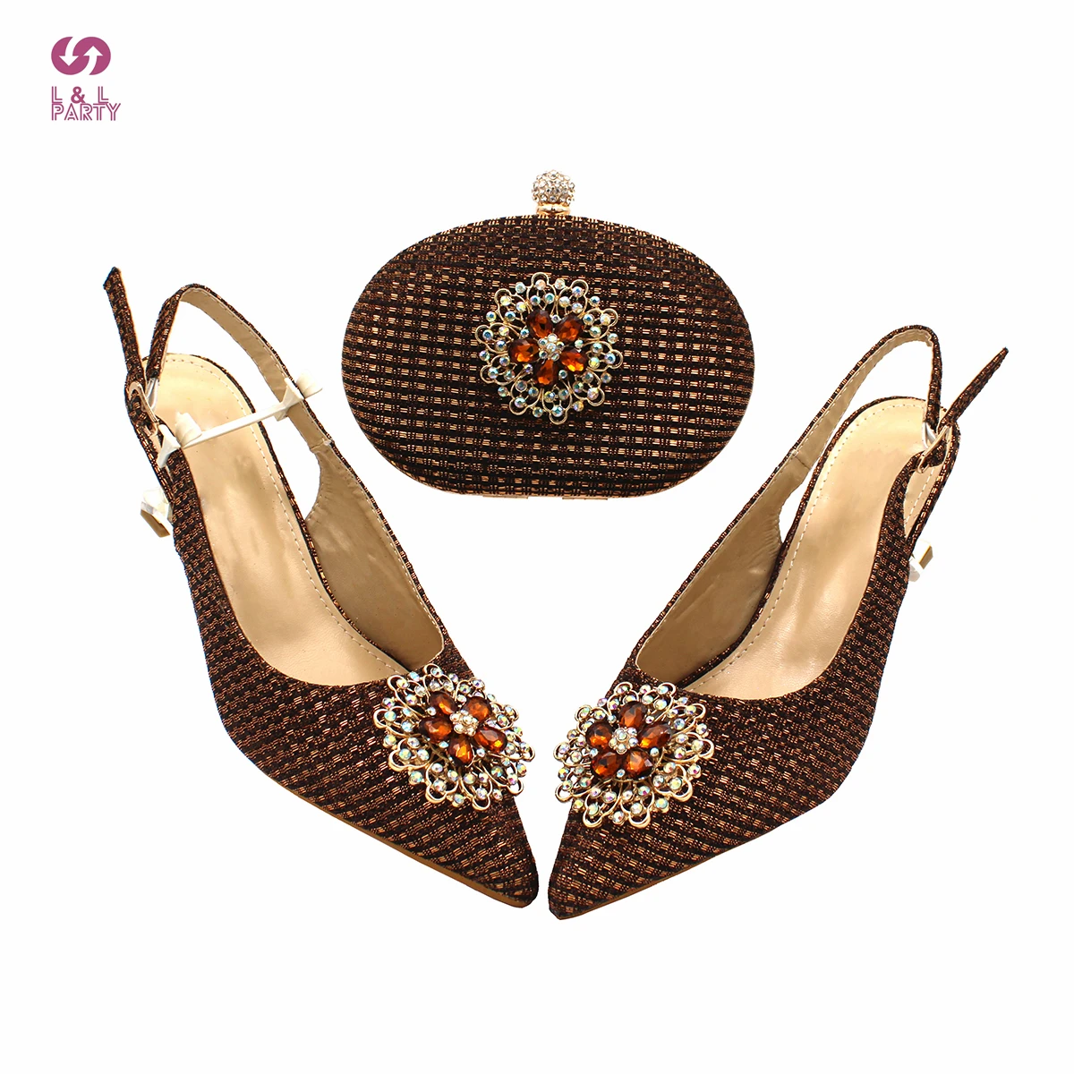 2021 нигерийские женские дневные кофейные высококачественные итальянские туфли