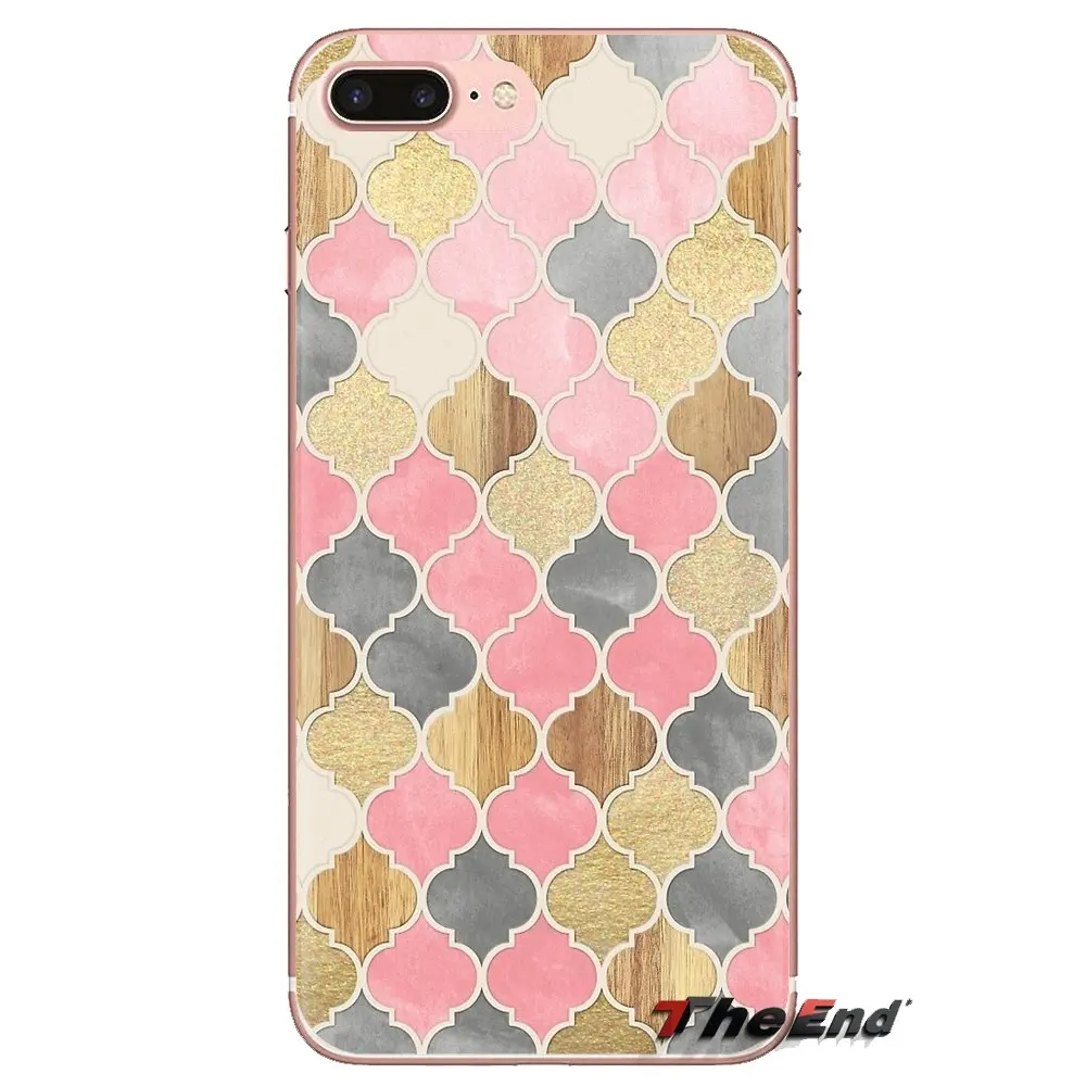 Прозрачный мягкий чехол покрывает марокканские весы русалки для iPod Touch Apple iPhone 4 4s
