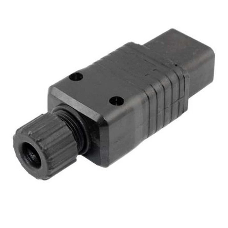 Женский Мужской 16A 250 В CE медь IEC320 C19 C20 Профессиональный адаптор мощность цепочка из нескольких розеток AC Электрический шнур разъем Съемный разъем