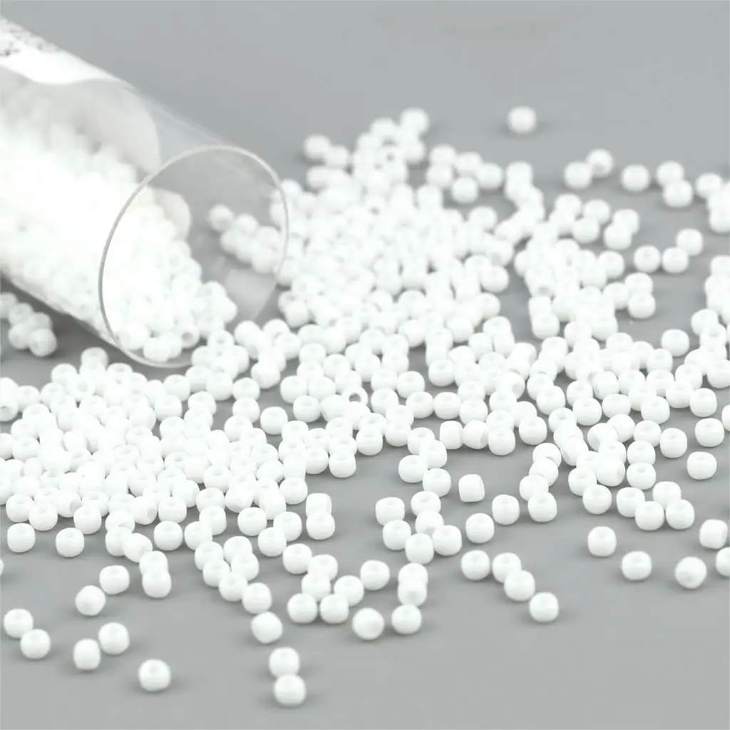 

DoreenBeads 2mm Small Glass Seed Beads Cylinder Jewelry Material Making Necklace Bracelet Spacer Beads Jewelry Findings,1Bottle