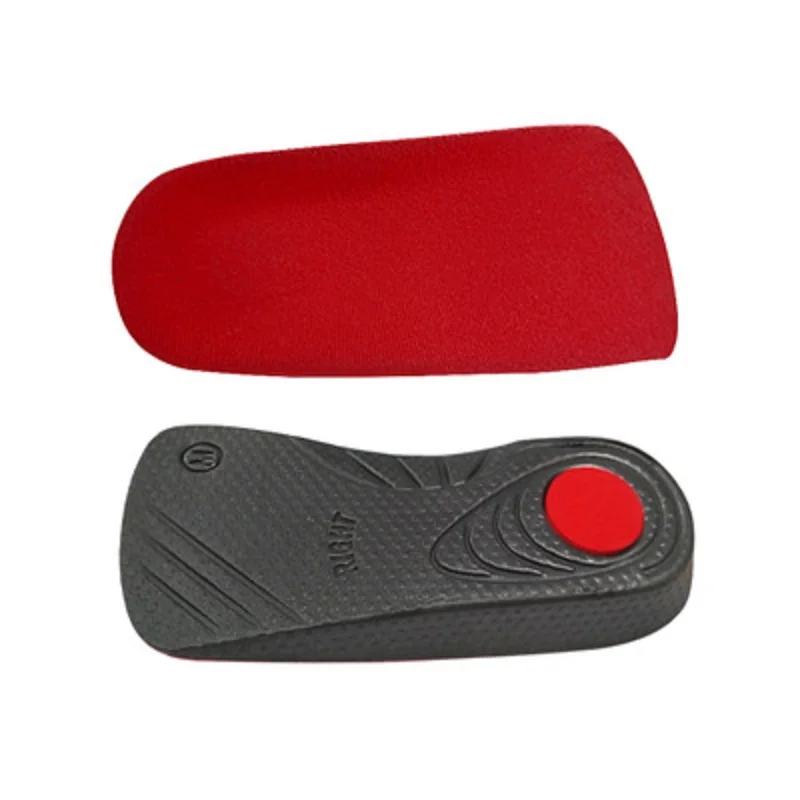 Для мужчин Ортопедические Стельки Arch Поддержка красного цвета со средним