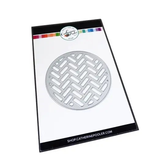 

Circle Weave Die Metal Cutting Dies Scrapbook Diary Decoration Stencil Embossing Template DIY Greeting Card Handmade 2021