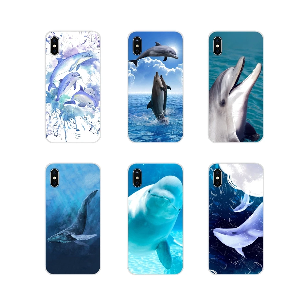 Океанские животные Дельфин Белуга КИТ аксессуары сумка чехол для Samsung Galaxy J1 J2 J3 J4