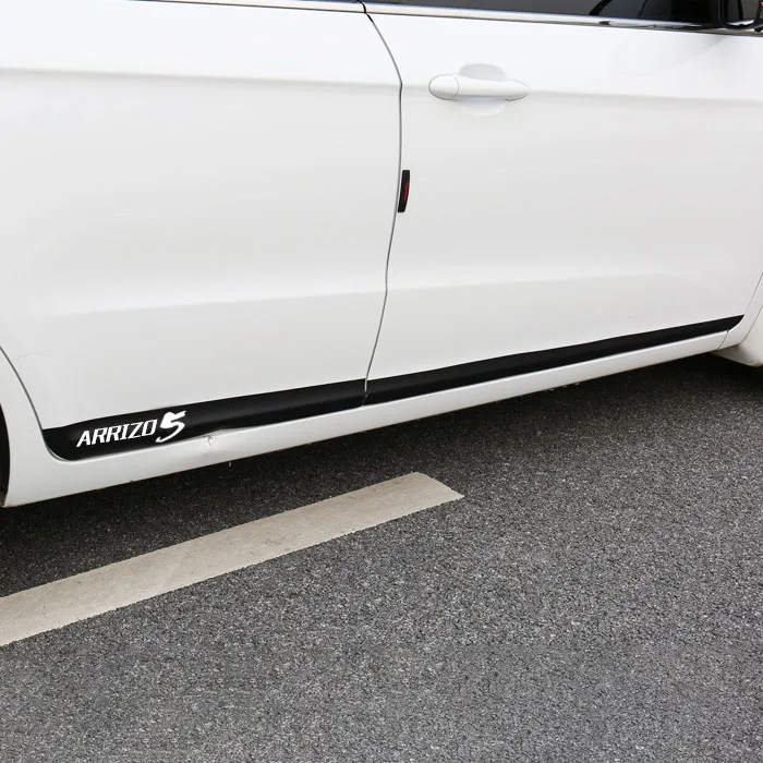 Для Chery ARRIZO5 ARRIZO 5 наклейки из углеродного волокна для отделки дверей наклейки на корпус с цветами наклейка на топливный бак крышка устойчива к царапинам