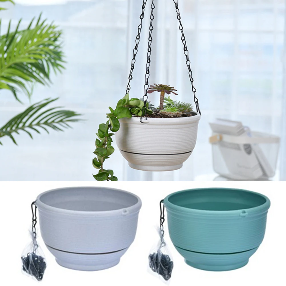 

2PCS Flower Pots Creative Flower Pot Hanging Baskets Hanging Pot High Quality