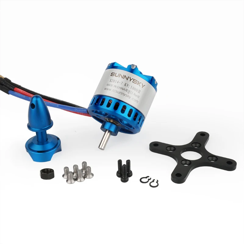 SUNNYSKY X2814-III X2820-III I 445KV 570KV 860KV 900KV 1200 kбесщеточный мотор для RC квадрокоптера самолетов с фиксированным крылом самолета