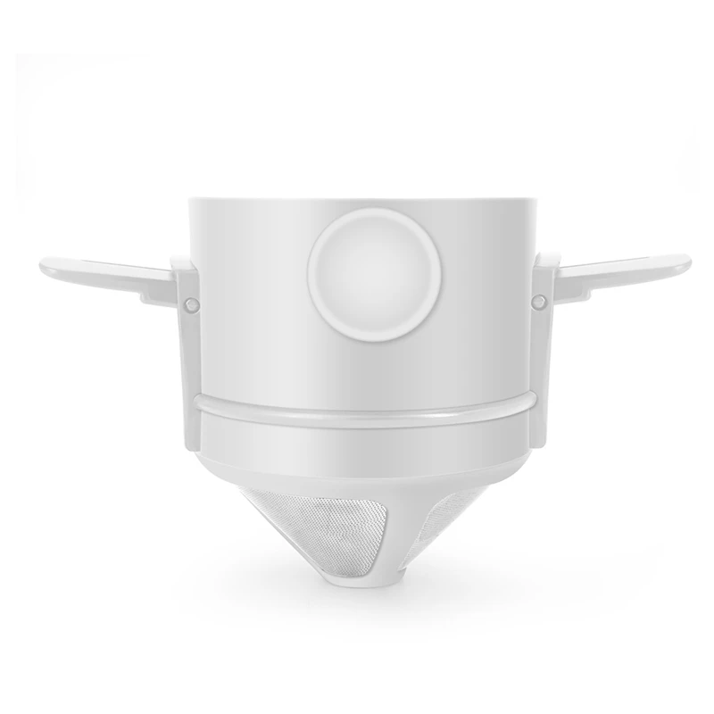 Складной портативный фильтр для кофе многоразовый держатель и чая с капельницей