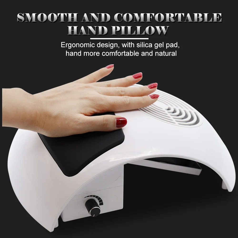 80 Вт сильный коллектор для всасывания пыли с ногтей пылесос вентилятором