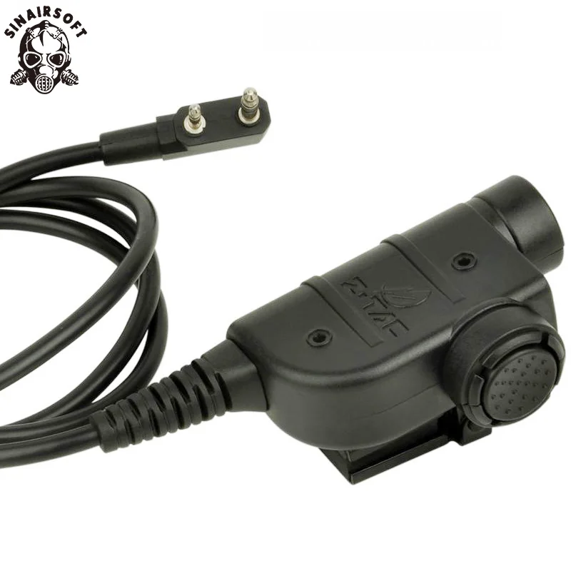 SINAIRSOFT Z tactical 115 Tactical U94 PTT Peltor Adapter для Motolora Talkabout/2 сторонний/Kenwood/ICOM/Yaesu/Midland Airsoft|adapter